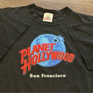 Vintage 1991 Planet Hollywood San Francisco T Shirt Mens Size Large Made In USA